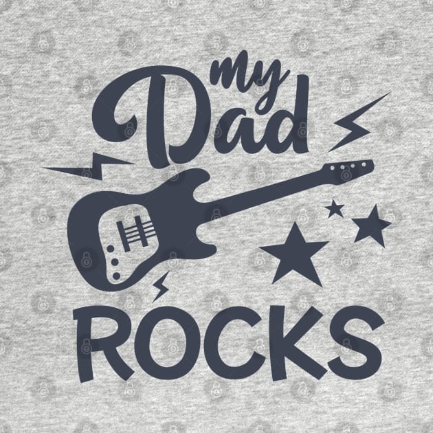 My Dad Rocks by hallyupunch